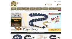 Desktop Screenshot of prayerbeadstore.com